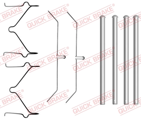 Accessory Kit, disc brake pad